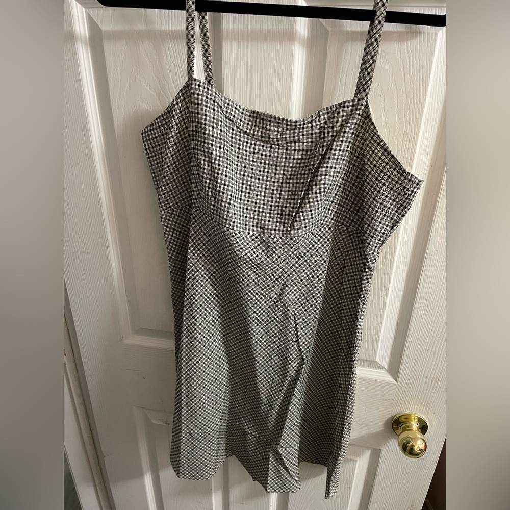 Black and White Women's Dress